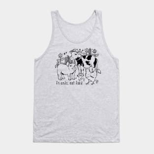 friends, not food Tank Top